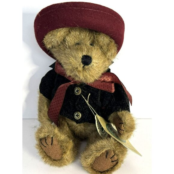 Boyds Bears Madeline Willoughby & Waldo Bearsworth Retired Golden Plush Posable - Picture 2 of 16
